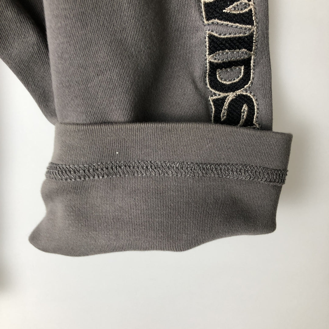 Harley-Davidson Long Sleeve T-Shirt, Men's XL Size cotton Charcoal Vintage Second Hand