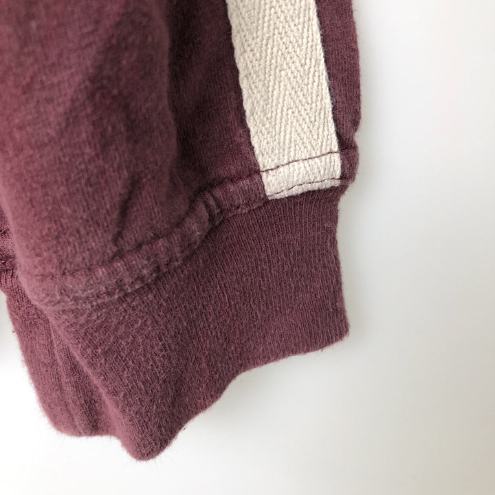 Timberland WEATHERGEAR Long-Sleeve T-Shirt (Men's Size S) cotton red type reddish brown Vintage Second Hand