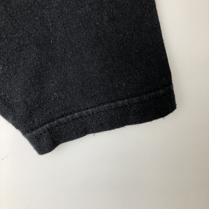 Johnnie Walker Long-Sleeve T-Shirt (Men's XL equivalent) cotton black type Vintage Second Hand