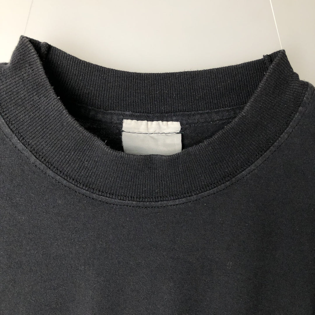 Johnnie Walker Long-Sleeve T-Shirt (Men's XL equivalent) cotton black type Vintage Second Hand