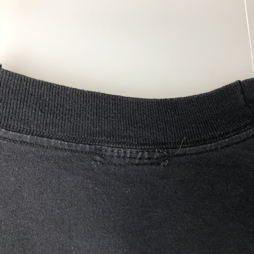 Johnnie Walker Long-Sleeve T-Shirt (Men's XL equivalent) cotton black type Vintage Second Hand