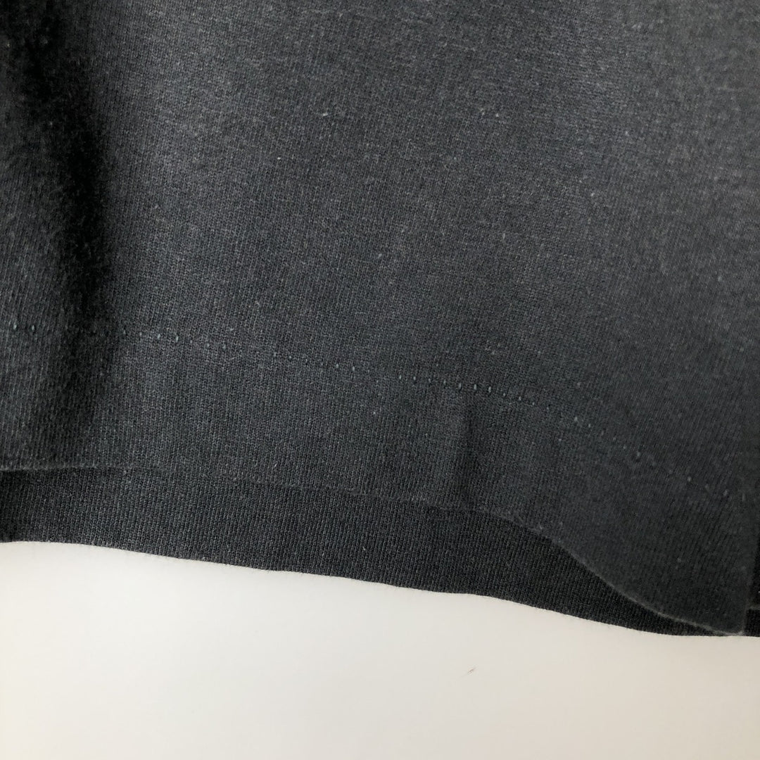 90'S Screen Stars Best Long Sleeve T-Shirt, Made in USA, Men's Size L, Vintage cotton black type Vintage Second Hand