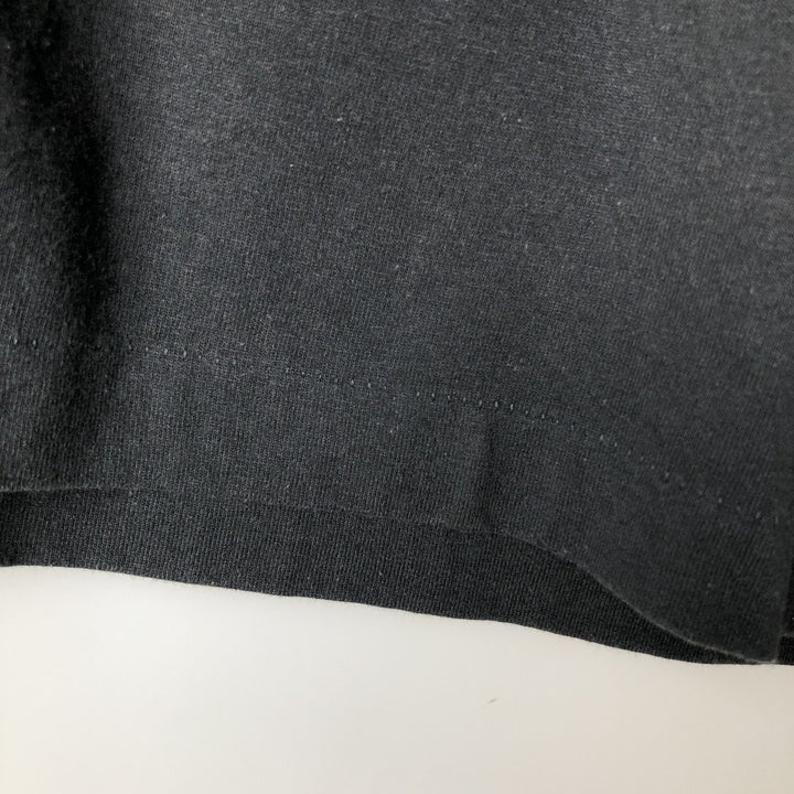 90'S Screen Stars Best Long Sleeve T-Shirt, Made in USA, Men's Size L, Vintage cotton black type Vintage Second Hand