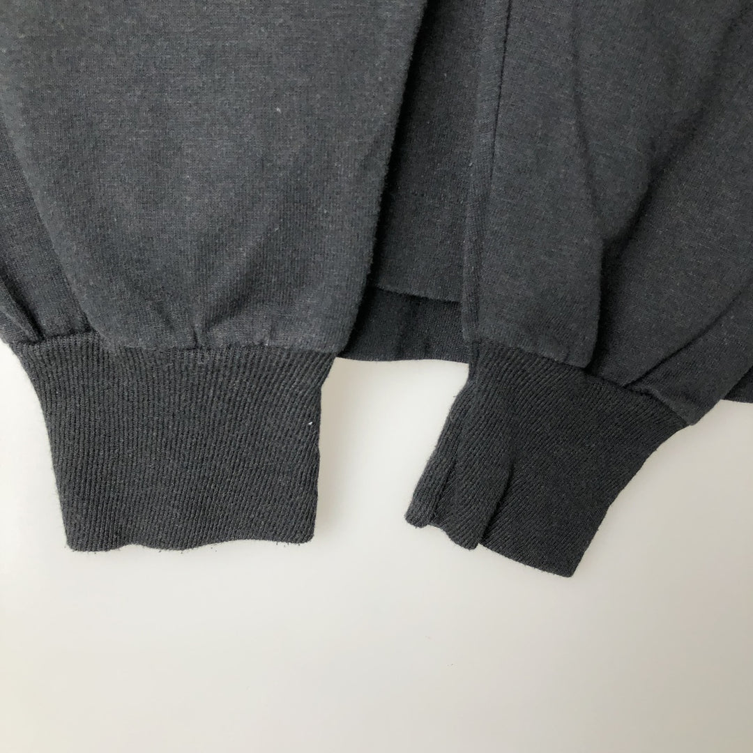 90'S Screen Stars Best Long Sleeve T-Shirt, Made in USA, Men's Size L, Vintage cotton black type Vintage Second Hand
