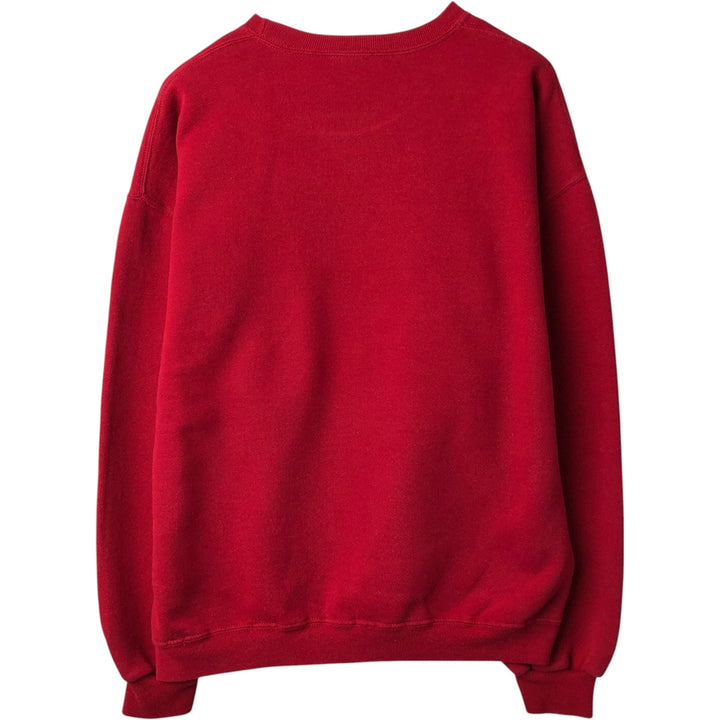 Russell College Sweatshirt, Men's Size L cotton red type Vintage Second Hand