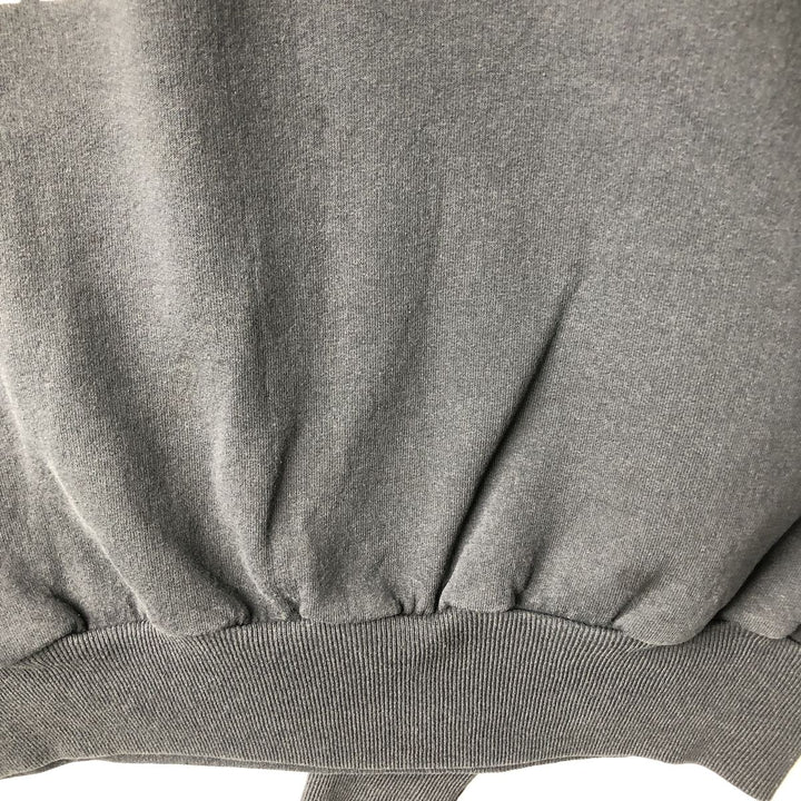 90'S Hanes COMFORTBLEND Triple Print College Sweatshirt, Men's Size L (approx.), Vintage cotton black type Vintage Second Hand