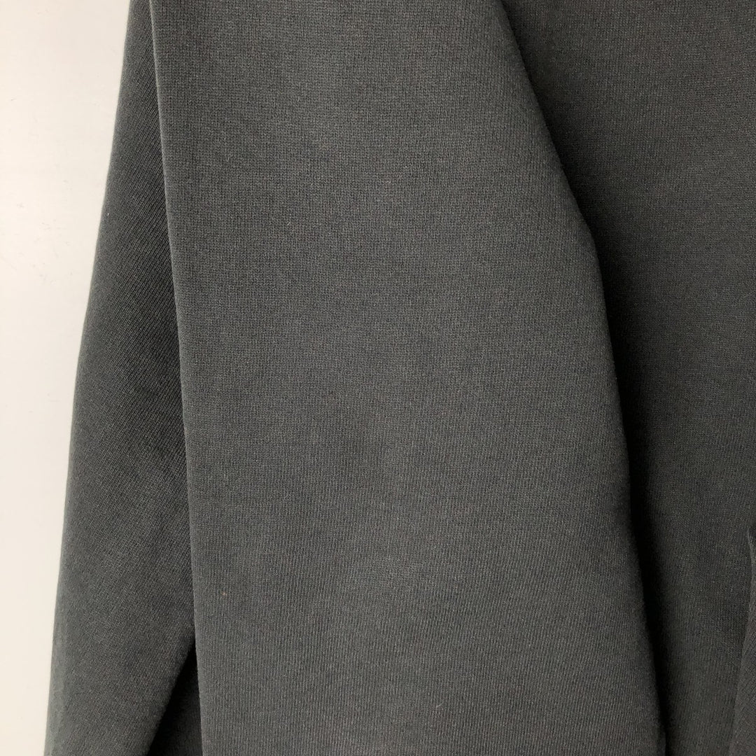 90'S Russell College Sweatshirt, Men's XXL equivalent, Vintage cotton black type Vintage Second Hand