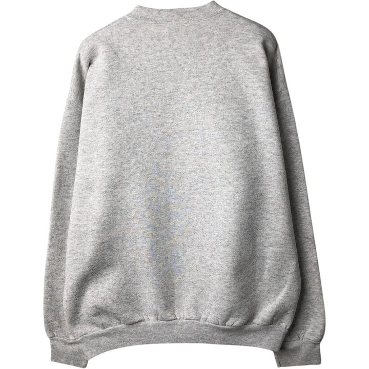 90'S TULTEX Triple Print College Sweatshirt, Made in USA, Men's Size L (Equivalent), Vintage cotton gray type Vintage Second Hand