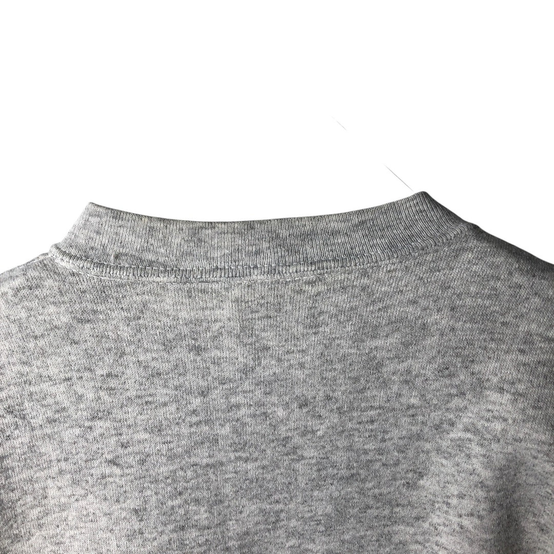 90'S TULTEX Triple Print College Sweatshirt, Made in USA, Men's Size L (Equivalent), Vintage cotton gray type Vintage Second Hand