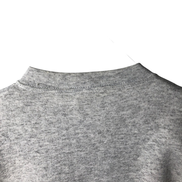 90'S TULTEX Triple Print College Sweatshirt, Made in USA, Men's Size L (Equivalent), Vintage cotton gray type Vintage Second Hand
