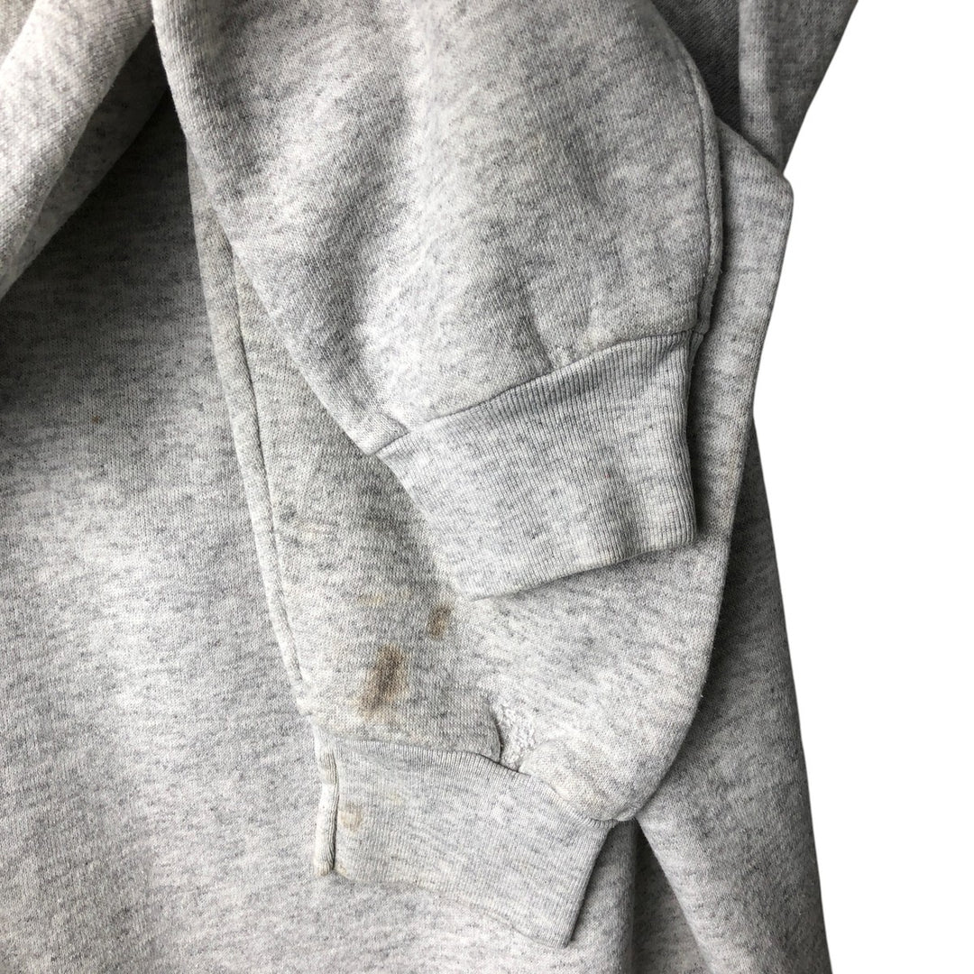 90'S TULTEX Triple Print College Sweatshirt, Made in USA, Men's Size L (Equivalent), Vintage cotton gray type Vintage Second Hand