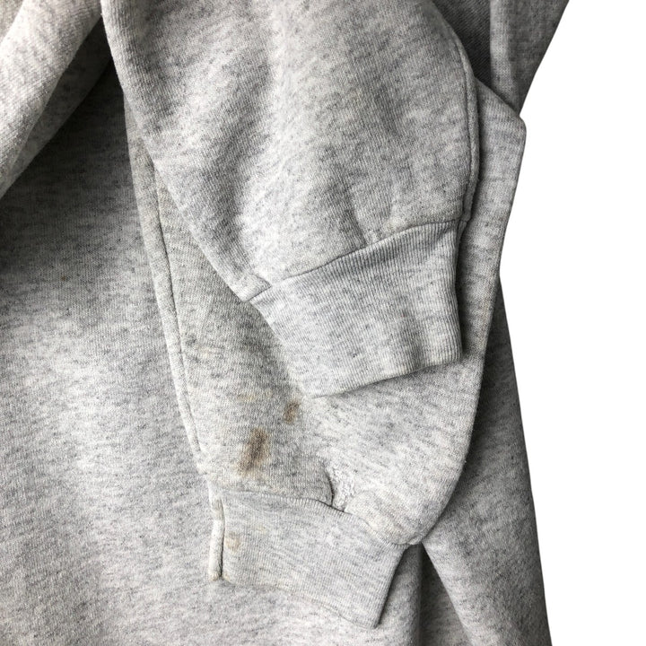 90'S TULTEX Triple Print College Sweatshirt, Made in USA, Men's Size L (Equivalent), Vintage cotton gray type Vintage Second Hand