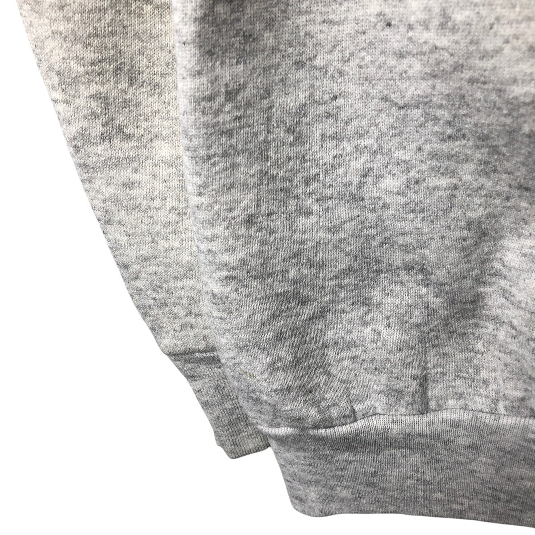 90'S TULTEX Triple Print College Sweatshirt, Made in USA, Men's Size L (Equivalent), Vintage cotton gray type Vintage Second Hand