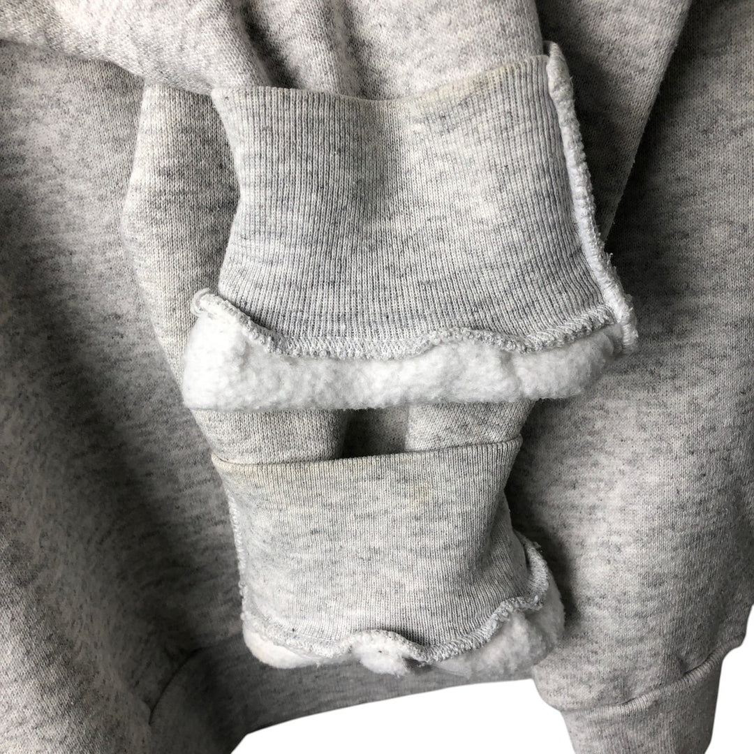 90'S TULTEX Triple Print College Sweatshirt, Made in USA, Men's Size L (Equivalent), Vintage cotton gray type Vintage Second Hand