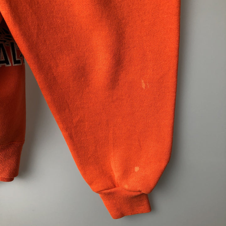 90'S Jansport College Sweatshirt, Made in USA, Men's M, Vintage cotton orange type Vintage Second Hand