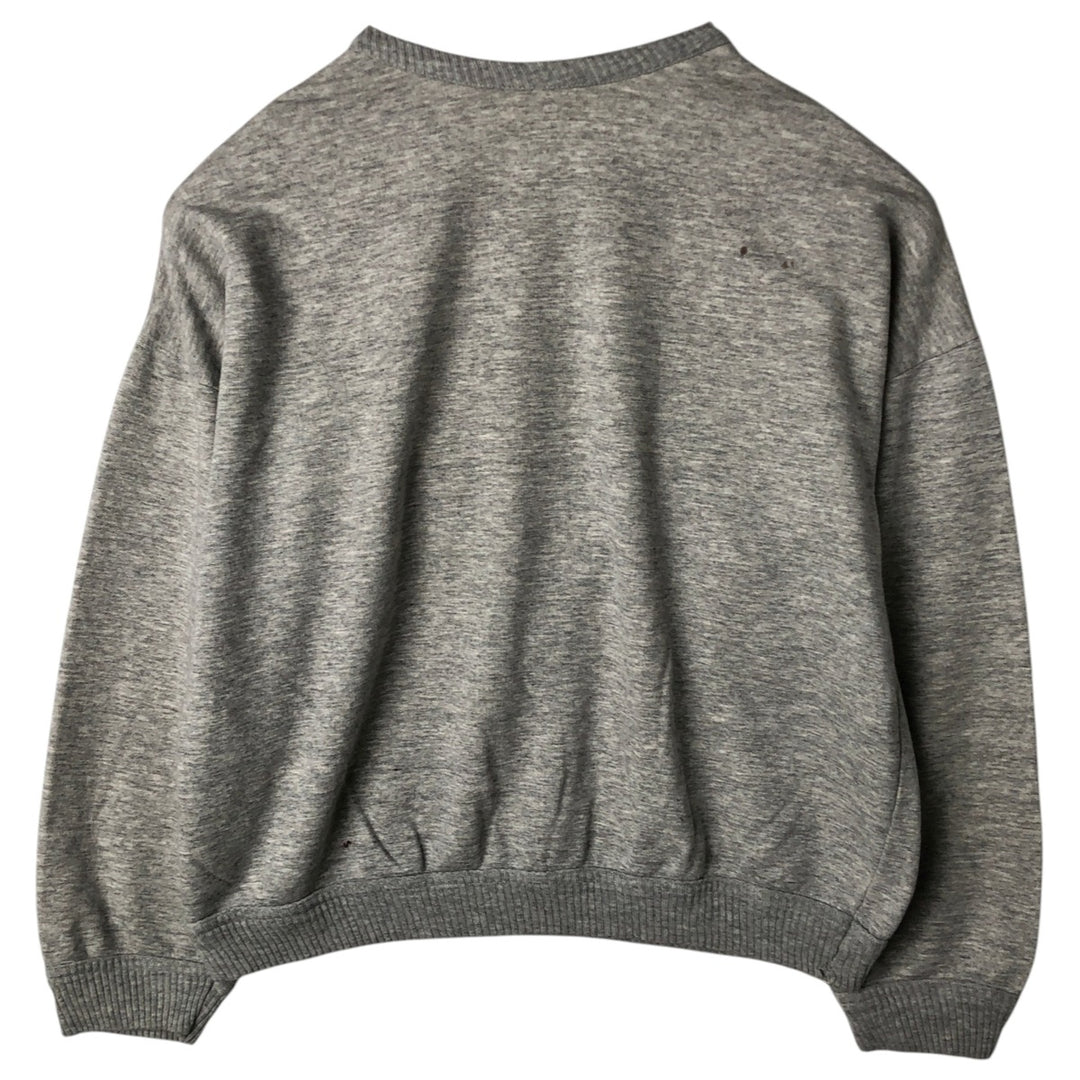 Vintage college sweatshirt, size M, men's unclear gray type Vintage Second Hand