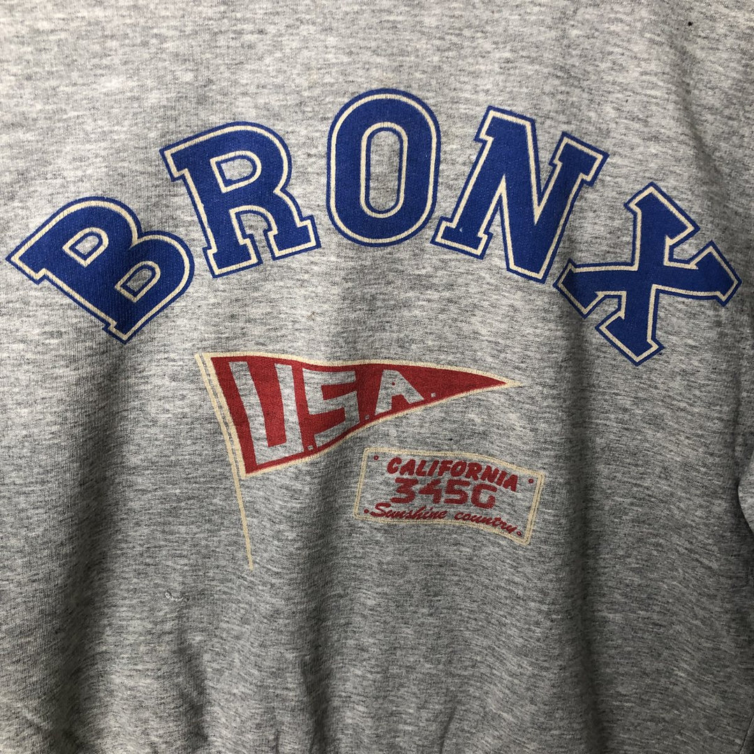 Vintage college sweatshirt, size M, men's unclear gray type Vintage Second Hand