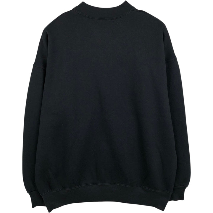 90'S Dodger College Sweatshirt, Made in USA, Men's Size L (Equivalent), Vintage polyester black type Vintage Second Hand