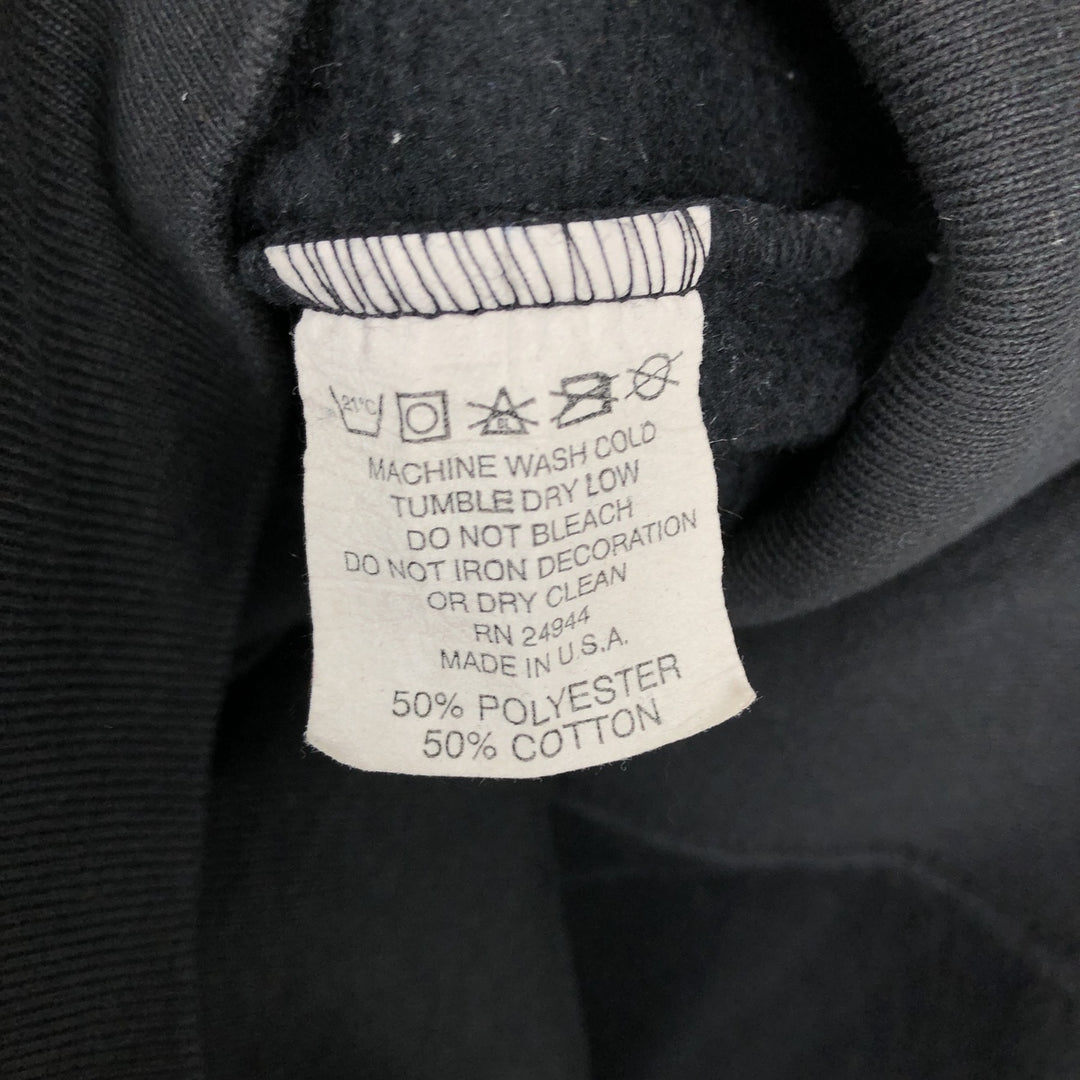 90'S Dodger College Sweatshirt, Made in USA, Men's Size L (Equivalent), Vintage polyester black type Vintage Second Hand