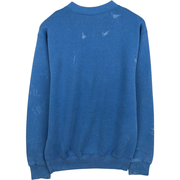 Vintage 80s-90'S SOFFE college sweatshirt, made in the USA, size L, men's cotton blue type Vintage Second Hand