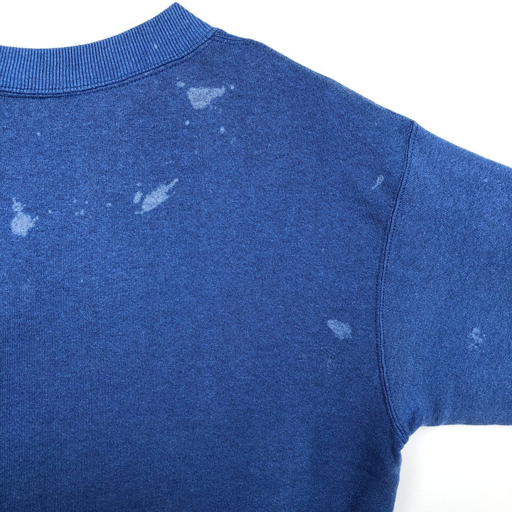 Vintage 80s-90'S SOFFE college sweatshirt, made in the USA, size L, men's cotton blue type Vintage Second Hand