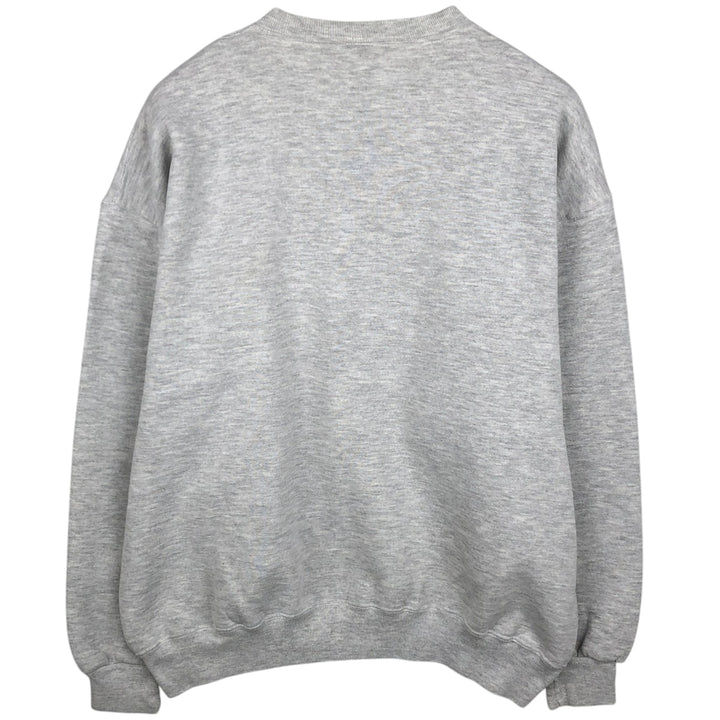 80s-90'S Russell Triple Print College Sweatshirt, Made in USA, Men's XL (approx.) Vintage cotton gray type Vintage Second Hand