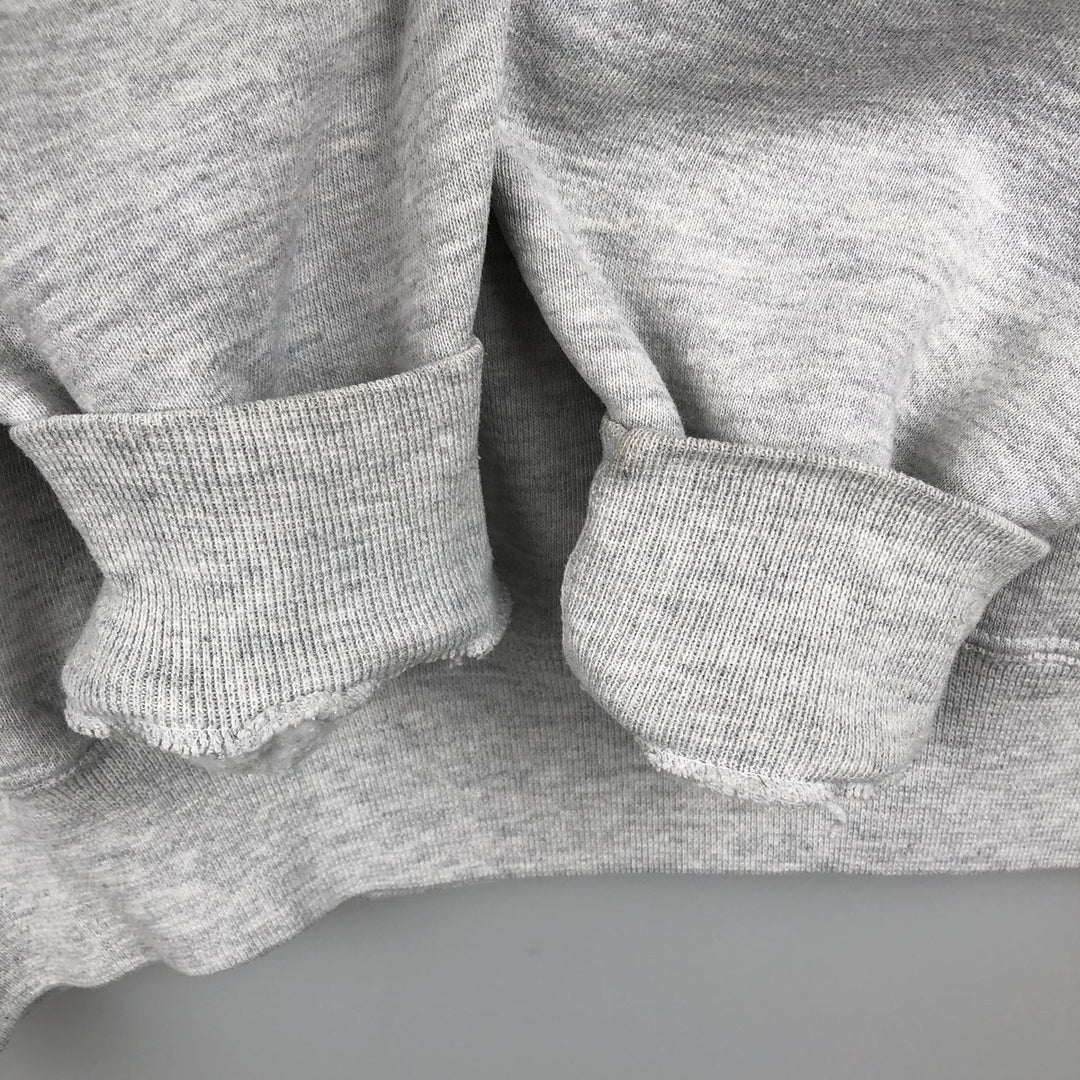 80s-90'S Russell Triple Print College Sweatshirt, Made in USA, Men's XL (approx.) Vintage cotton gray type Vintage Second Hand