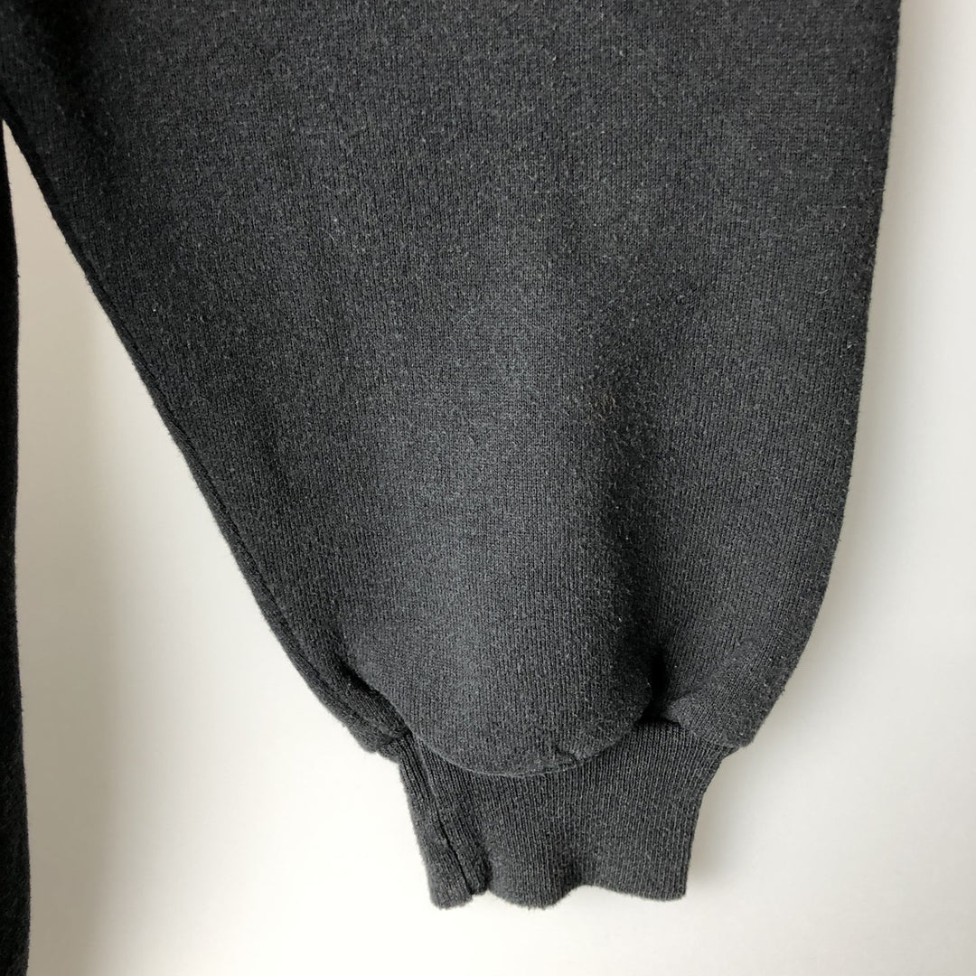 GEAR FOR SPORTS Triple Print College Sweatshirt, Made in USA, Men's Size L (Equivalent), Vintage polyester black type Vintage Second Hand