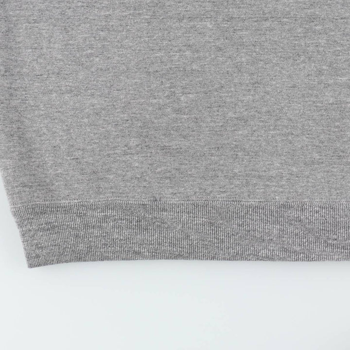 90'S Russell College Character Sweatshirt, Made in USA, Men's XXL equivalent, Vintage cotton gray type Vintage Second Hand