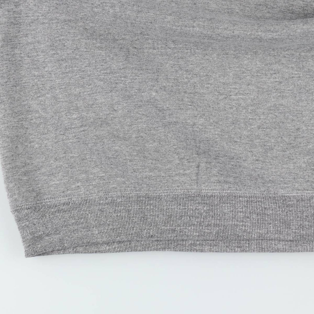 90'S Russell College Character Sweatshirt, Made in USA, Men's XXL equivalent, Vintage cotton gray type Vintage Second Hand