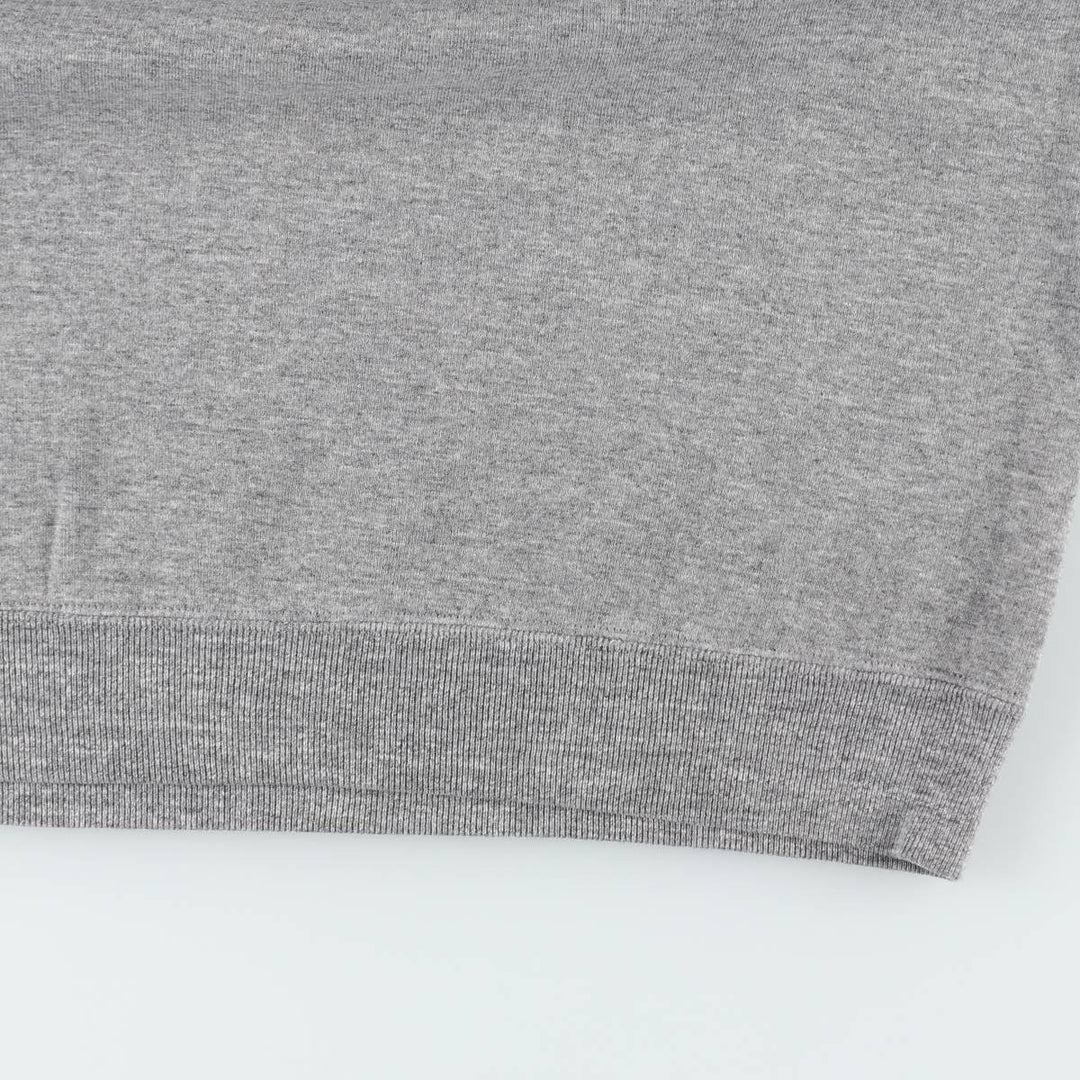 90'S Russell College Character Sweatshirt, Made in USA, Men's XXL equivalent, Vintage cotton gray type Vintage Second Hand