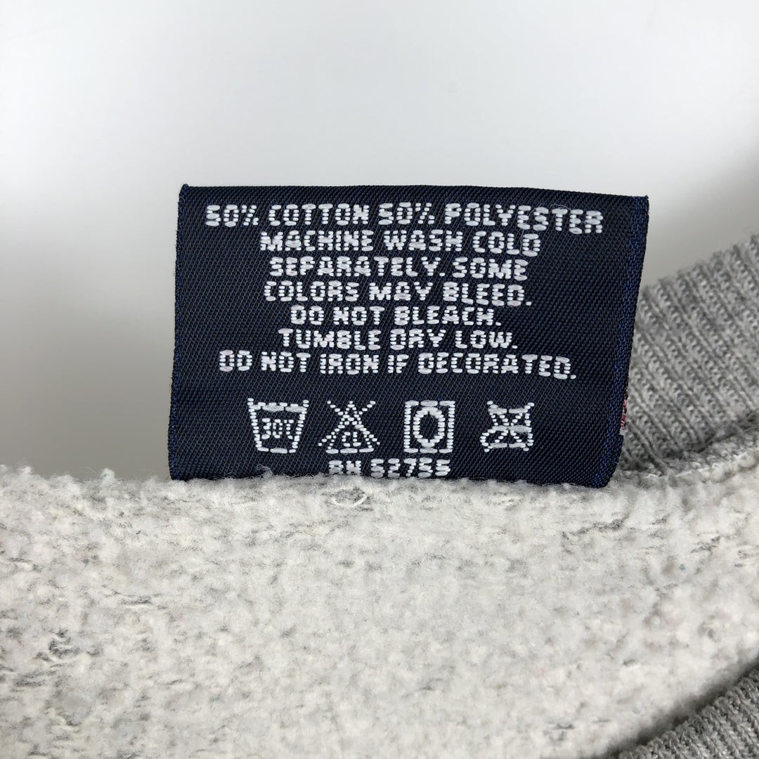 90'S Jansport College Sweatshirt, Made in USA, Men's XL, Vintage cotton gray type Vintage Second Hand