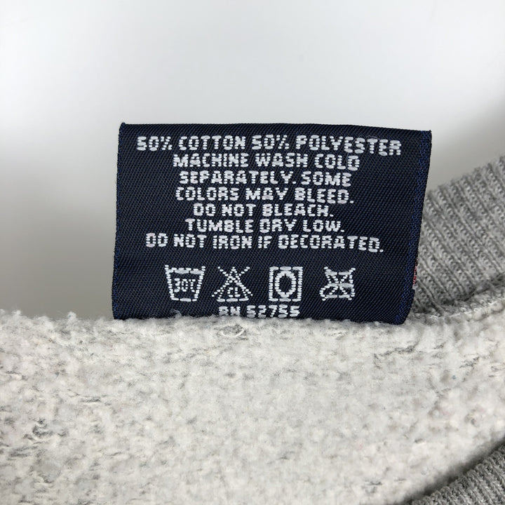 90'S Jansport College Sweatshirt, Made in USA, Men's XL, Vintage cotton gray type Vintage Second Hand