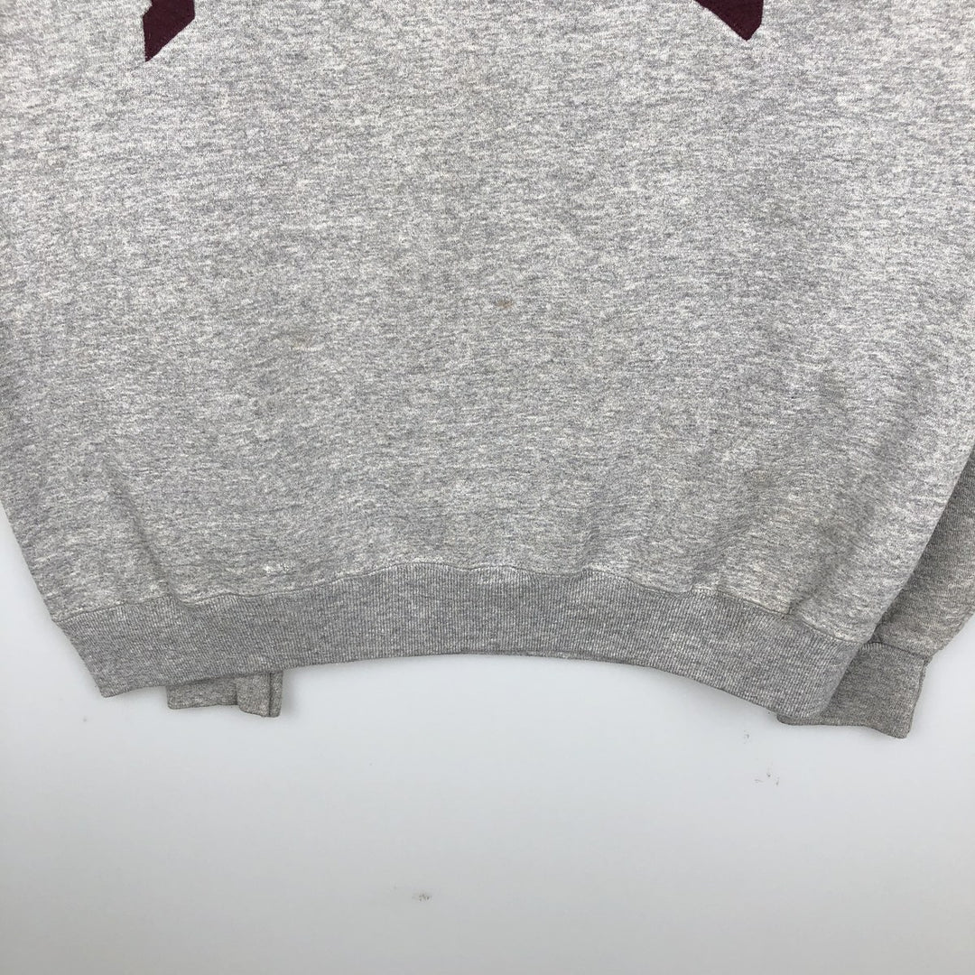 90'S Jansport College Sweatshirt, Made in USA, Men's XL, Vintage cotton gray type Vintage Second Hand