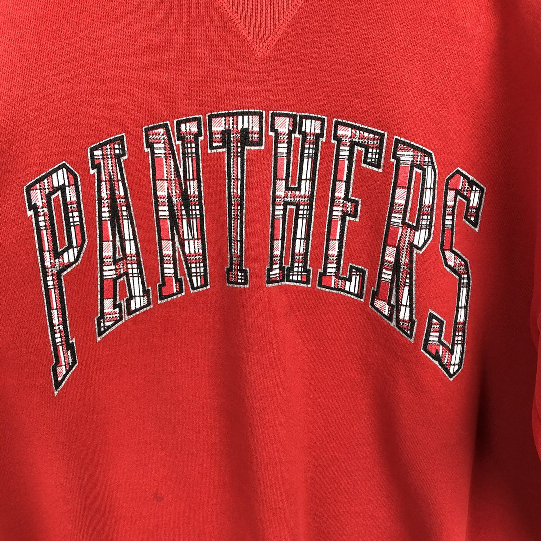 80s-90'S Russell College Sweatshirt, Made in USA, Men's XL, Vintage cotton red type Vintage Second Hand