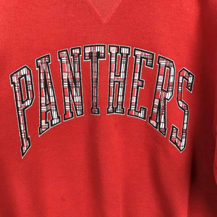 80s-90'S Russell College Sweatshirt, Made in USA, Men's XL, Vintage cotton red type Vintage Second Hand
