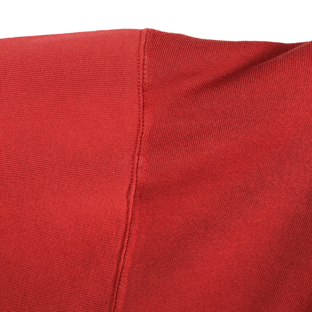 80s-90'S Russell College Sweatshirt, Made in USA, Men's XL, Vintage cotton red type Vintage Second Hand