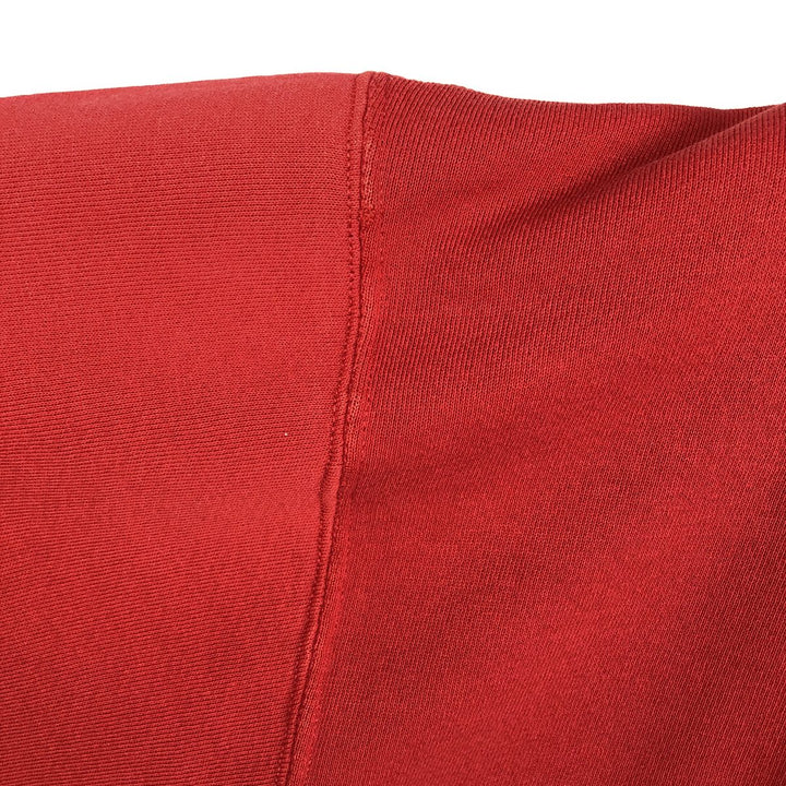 80s-90'S Russell College Sweatshirt, Made in USA, Men's XL, Vintage cotton red type Vintage Second Hand