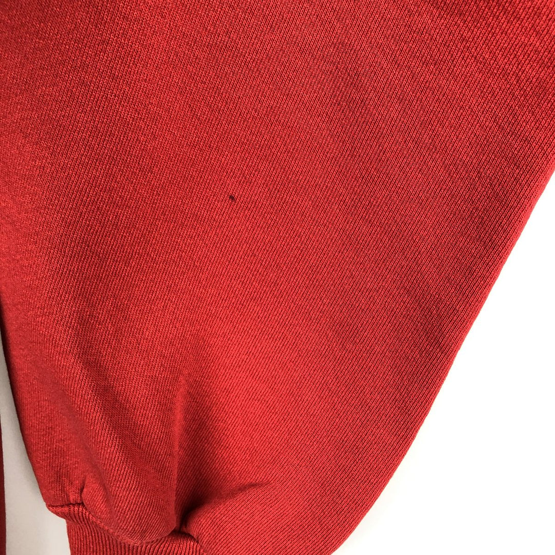 80s-90'S Russell College Sweatshirt, Made in USA, Men's XL, Vintage cotton red type Vintage Second Hand