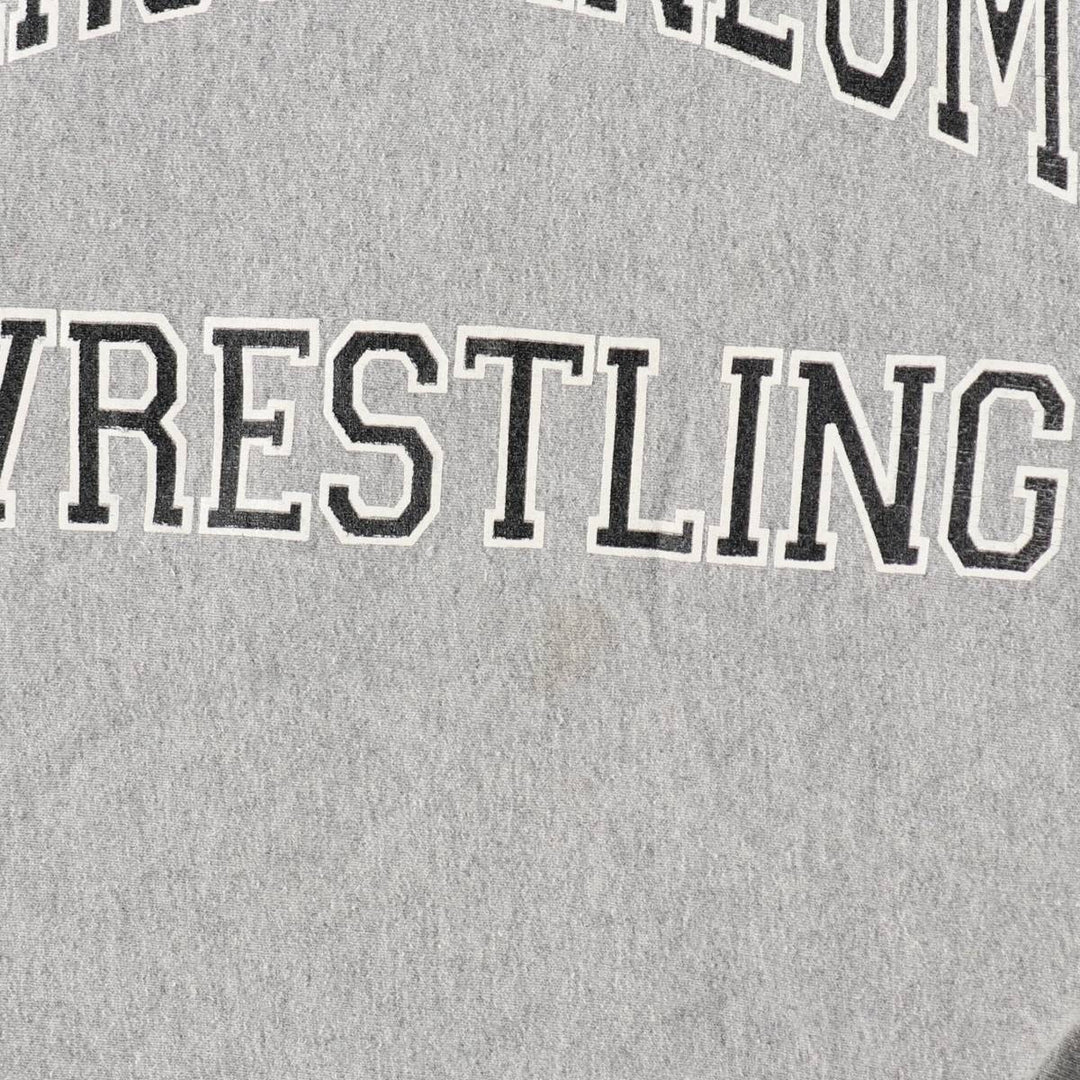 80s-90'S Sofie College Sweatshirt, Made in USA, Men's XL equivalent, Vintage cotton gray type Vintage Second Hand