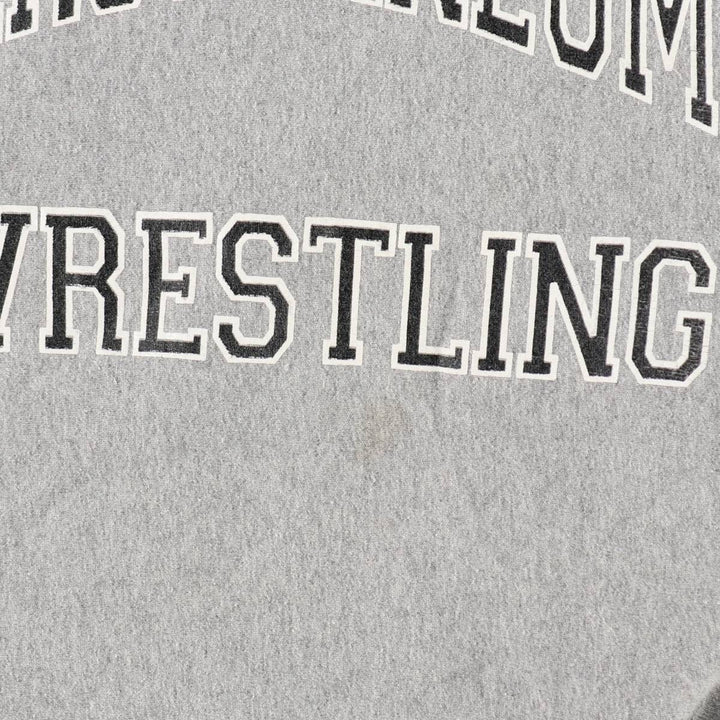 80s-90'S Sofie College Sweatshirt, Made in USA, Men's XL equivalent, Vintage cotton gray type Vintage Second Hand
