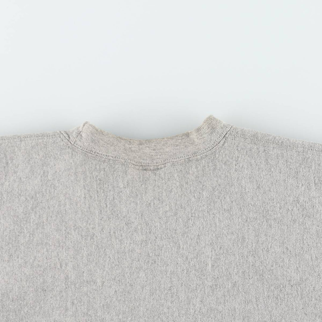 80s-90'S Sofie College Sweatshirt, Made in USA, Men's XL equivalent, Vintage cotton gray type Vintage Second Hand