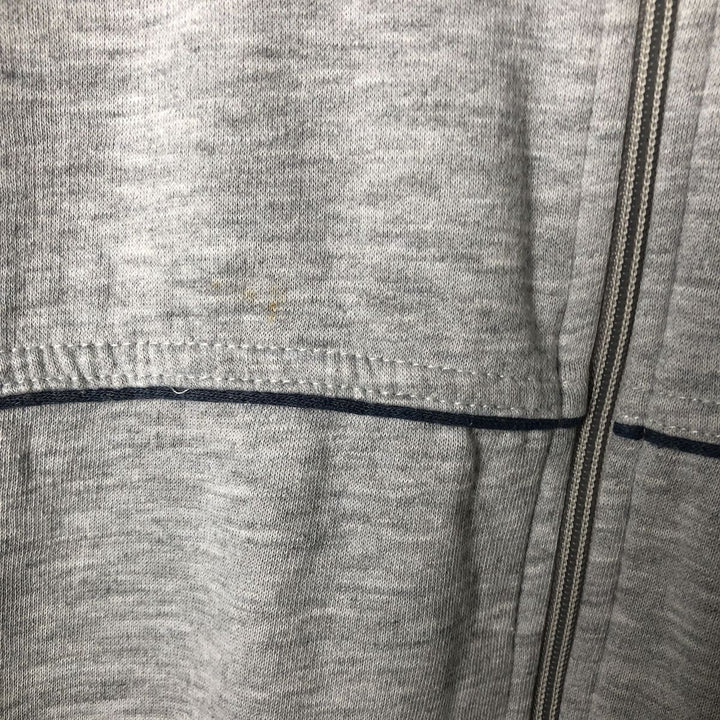 80'S Adidas Trefoil Logo Full-Zip Sweatshirt, Men's Size L (approx.), Vintage unclear gray type Vintage Second Hand