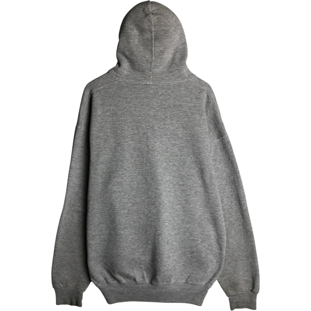 Vintage 90'S Russell Athletic full-zip sweatshirt, size XL, men's polyester gray type Vintage Second Hand