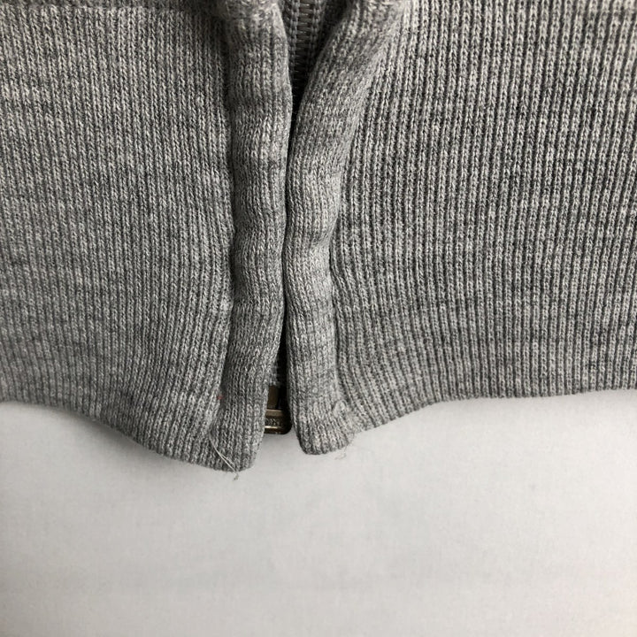 Vintage 90'S Russell Athletic full-zip sweatshirt, size XL, men's polyester gray type Vintage Second Hand