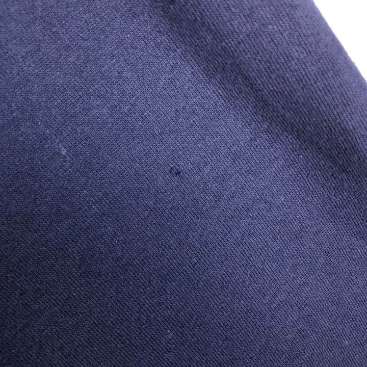 90s-00'S Russell ATHLETIC full-zip sweatshirt hoodie, made in the USA, men's size L, vintage cotton navy blue type Vintage Second Hand
