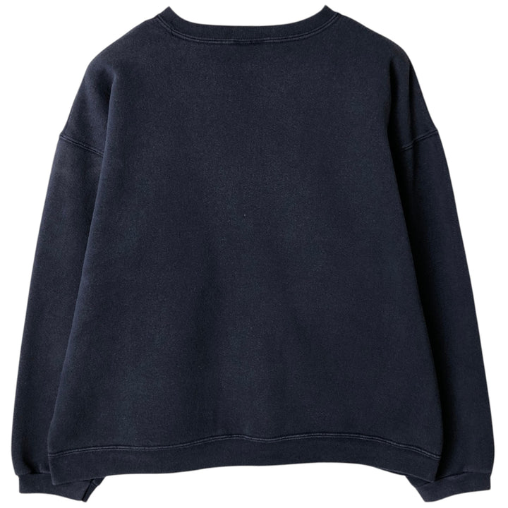 TULTEX Sweatshirt, Men's Size XL (equivalent) cotton navy blue type Vintage Second Hand