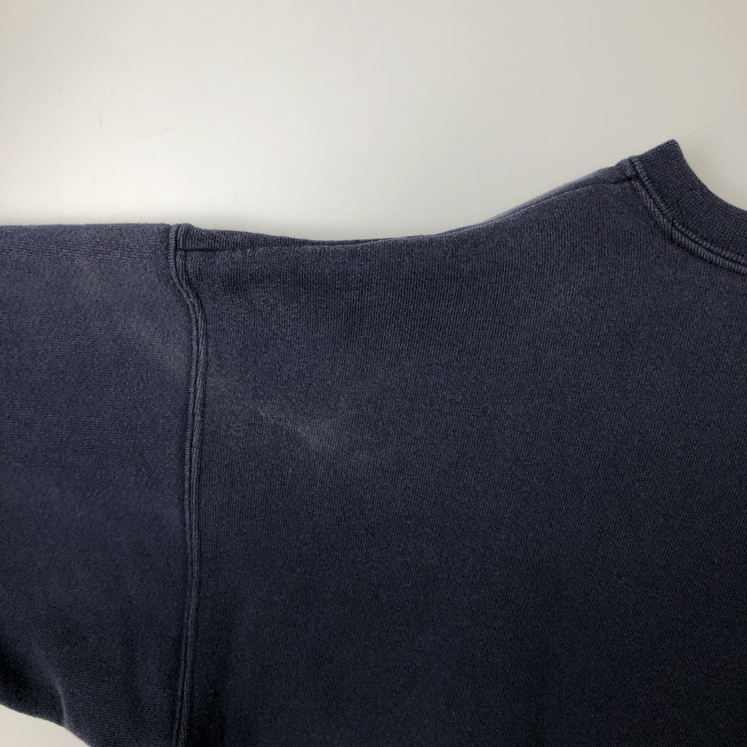 TULTEX Sweatshirt, Men's Size XL (equivalent) cotton navy blue type Vintage Second Hand