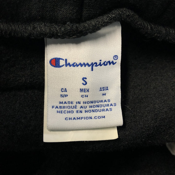 Champion UC SANTA CRUZ College Sweat Full-Zip Hoodie, Men's Size S (approx.) cotton black type Vintage Second Hand