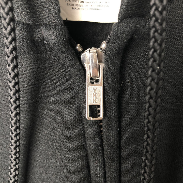 Champion UC SANTA CRUZ College Sweat Full-Zip Hoodie, Men's Size S (approx.) cotton black type Vintage Second Hand